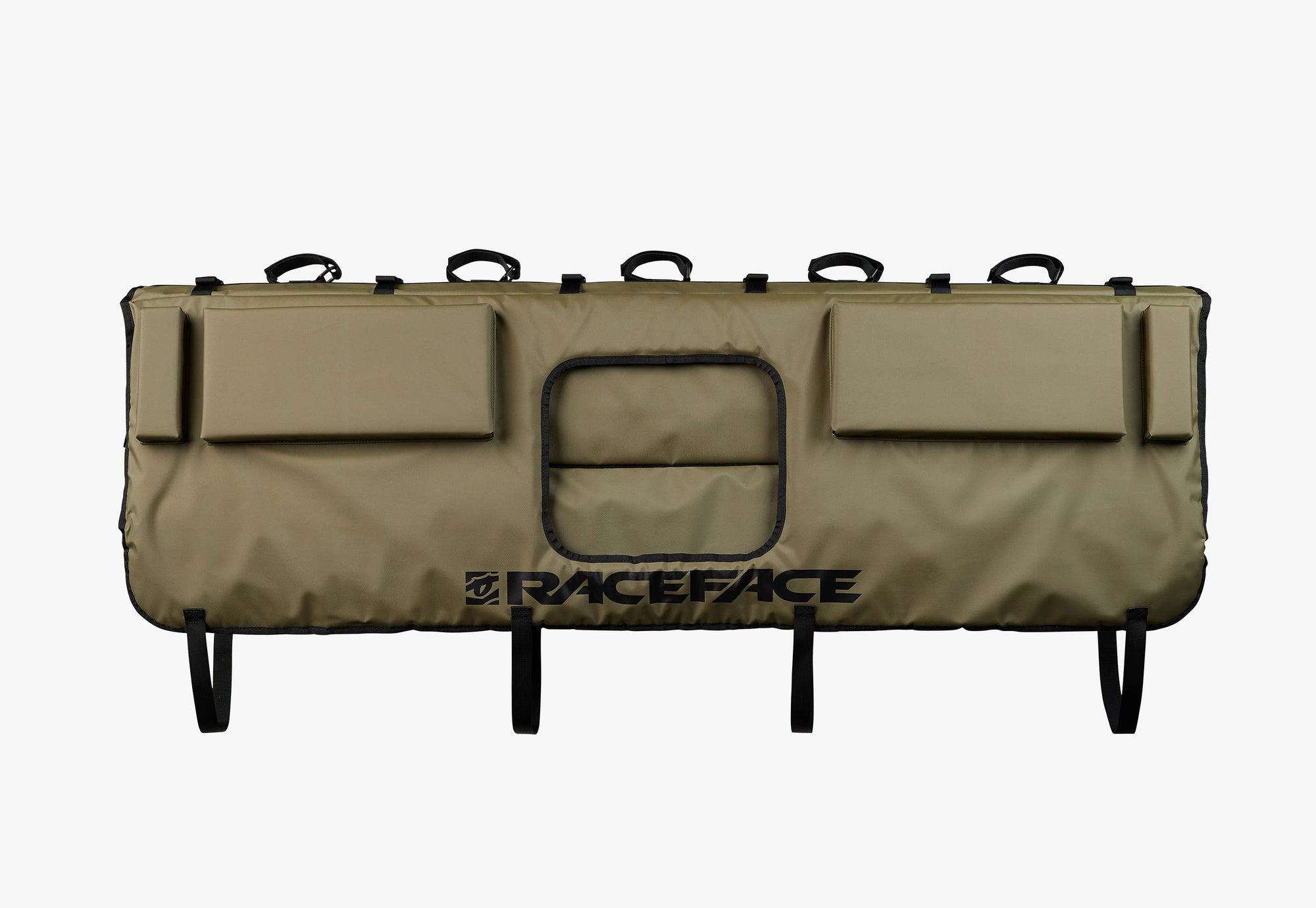 RaceFace T2 Tailgate Pad L/XL Truck Full-Size - Olive