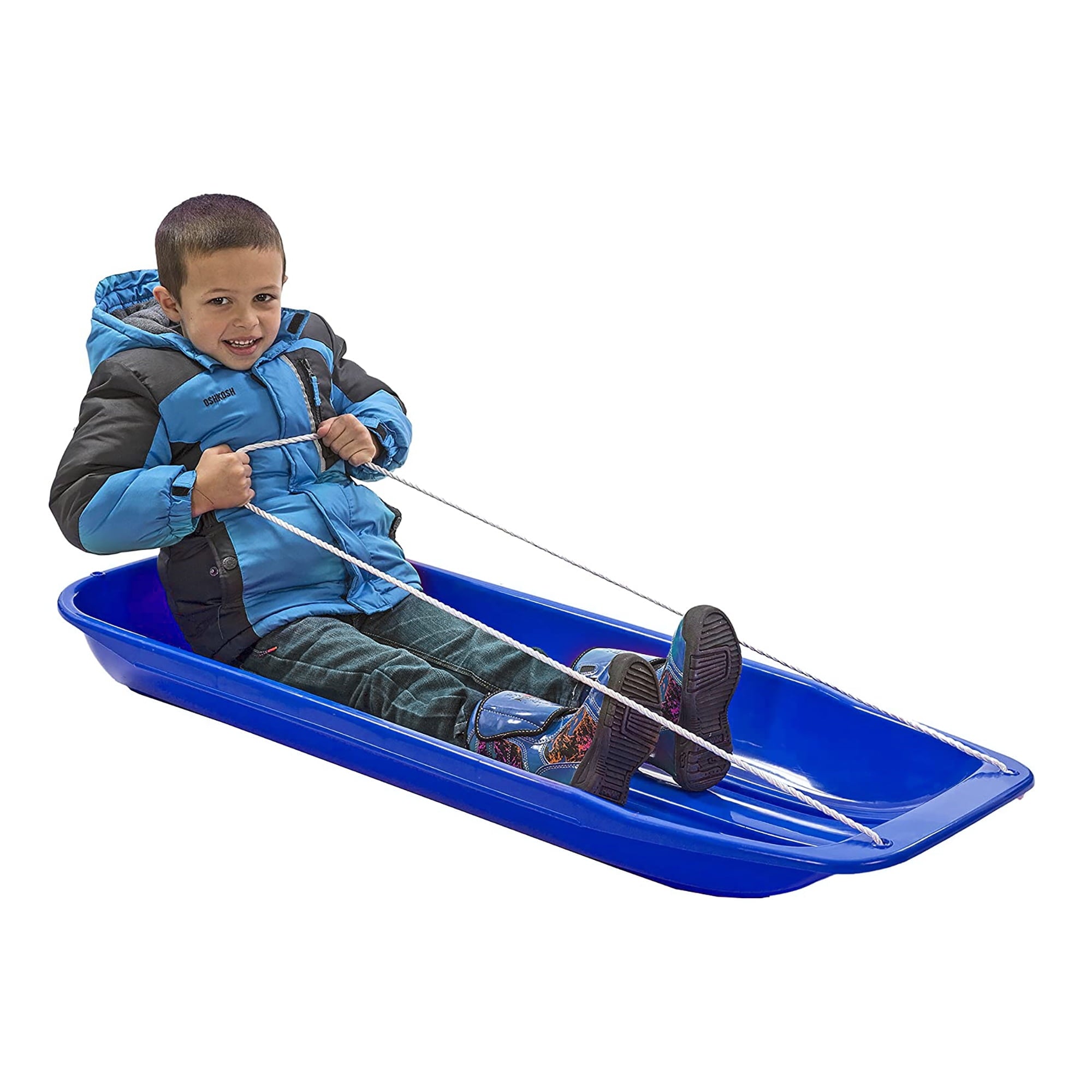 Lucky Bums Kids Snow  Sled - Toboggan 48" Blue