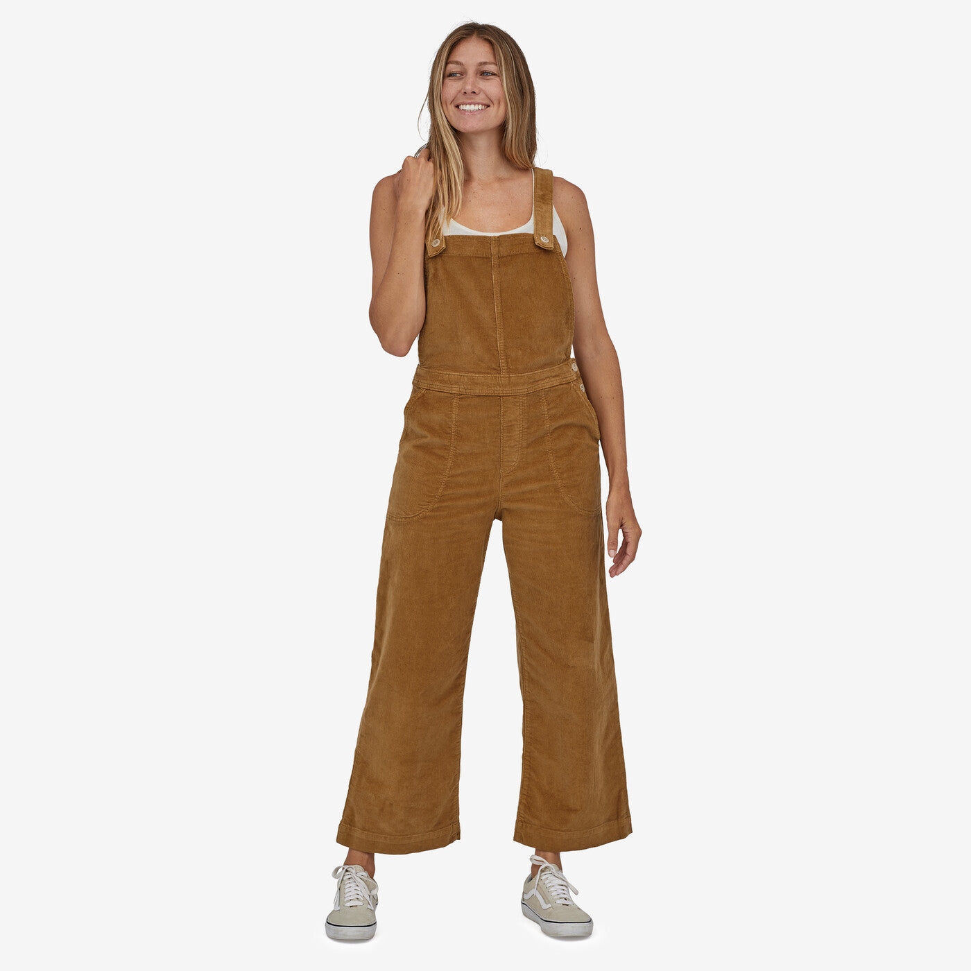 Patagonia Stand Up Cropped Corduroy Overalls Wmn's