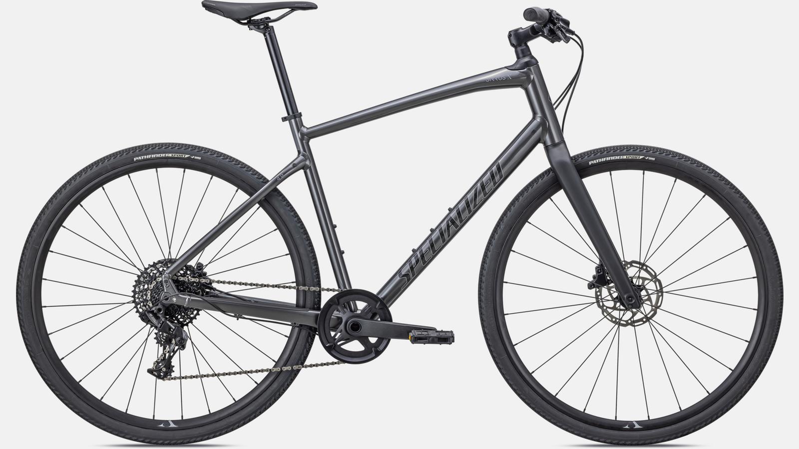 Specialized Sirrus X 4.0 Gloss Smoke/Satin Black Reflective Large