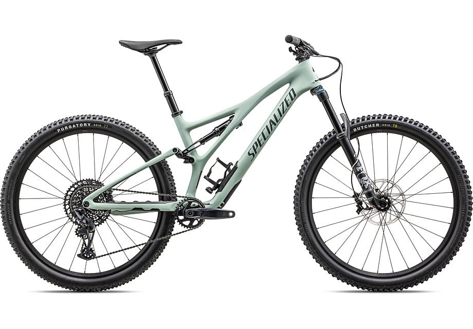 Specialized Stumpjumper SJ COMP SATIN WHITE SAGE / DEEP LAKE S4 Full Suspension Mountain Bike