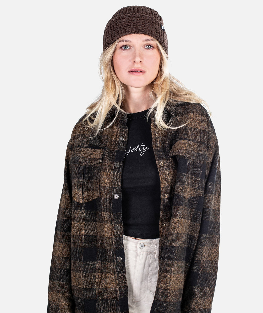 Jetty Nivean Flannel Jacket Women's