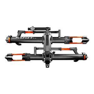 Kuat NV 2.0 - 2" - 2-Bike Rack - Gray Metallic and Orange Anodize