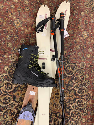 Fischer S-Bound 112 Crown Xtralite BC Ski PACKAGE