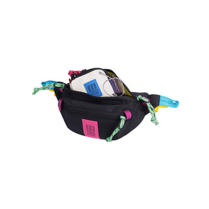 Topo Designs Mountain Waist Pack (Black/Pink)