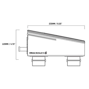 Blackburn Outpost Top Tube Bike Bag - Black