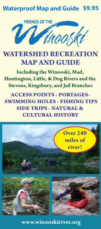 Friends of the Winooski Watershed Recreation Map & Guide