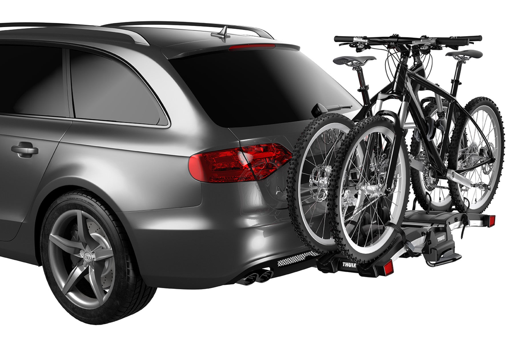 Thule EasyFold XT Hitch Bike Rack - 2-Bike, 1-1/4", 2" Receiver, Black