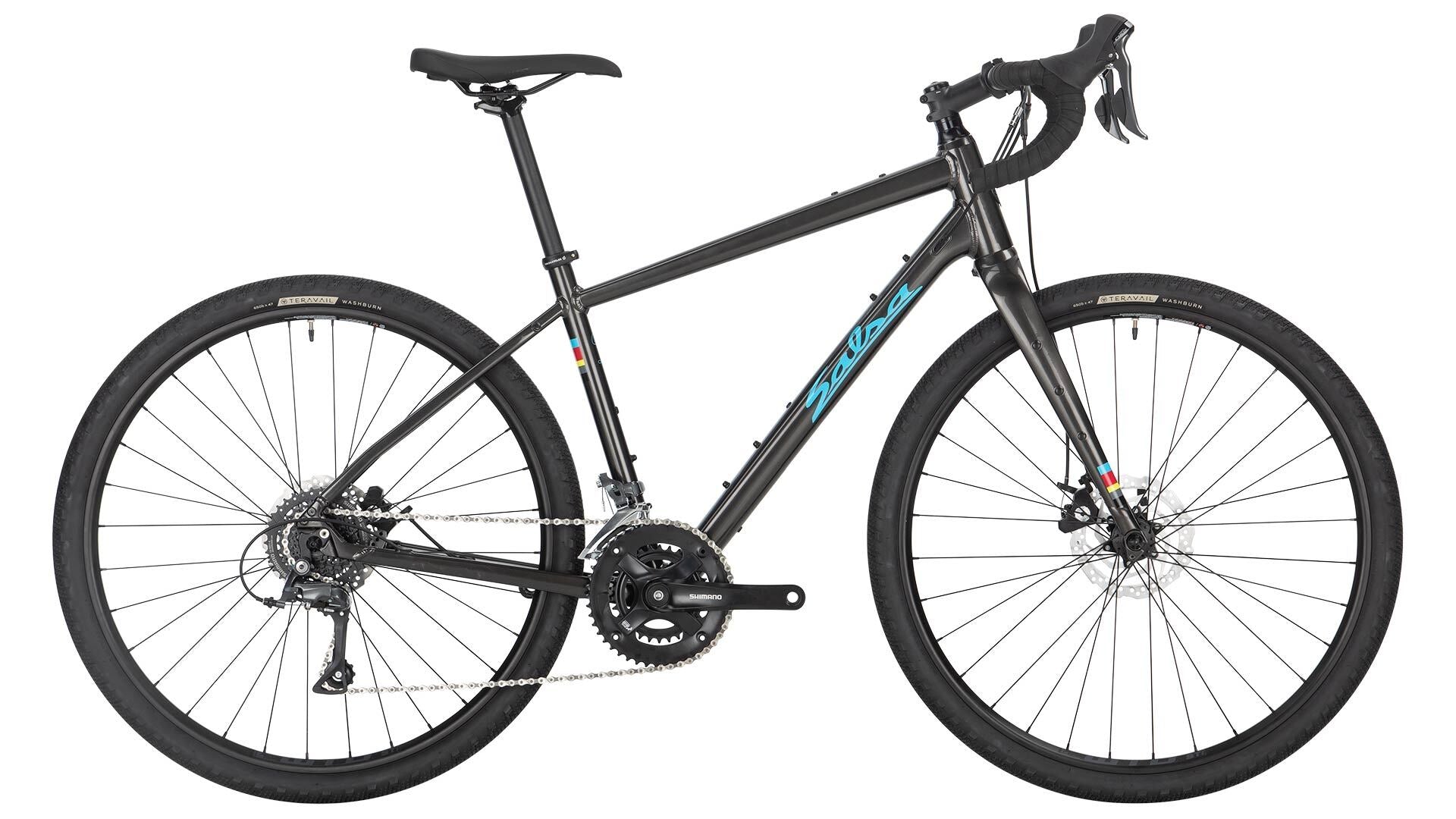 Salsa Journeyer Claris 650 Bike - 650b, Aluminum, Black, 55cm