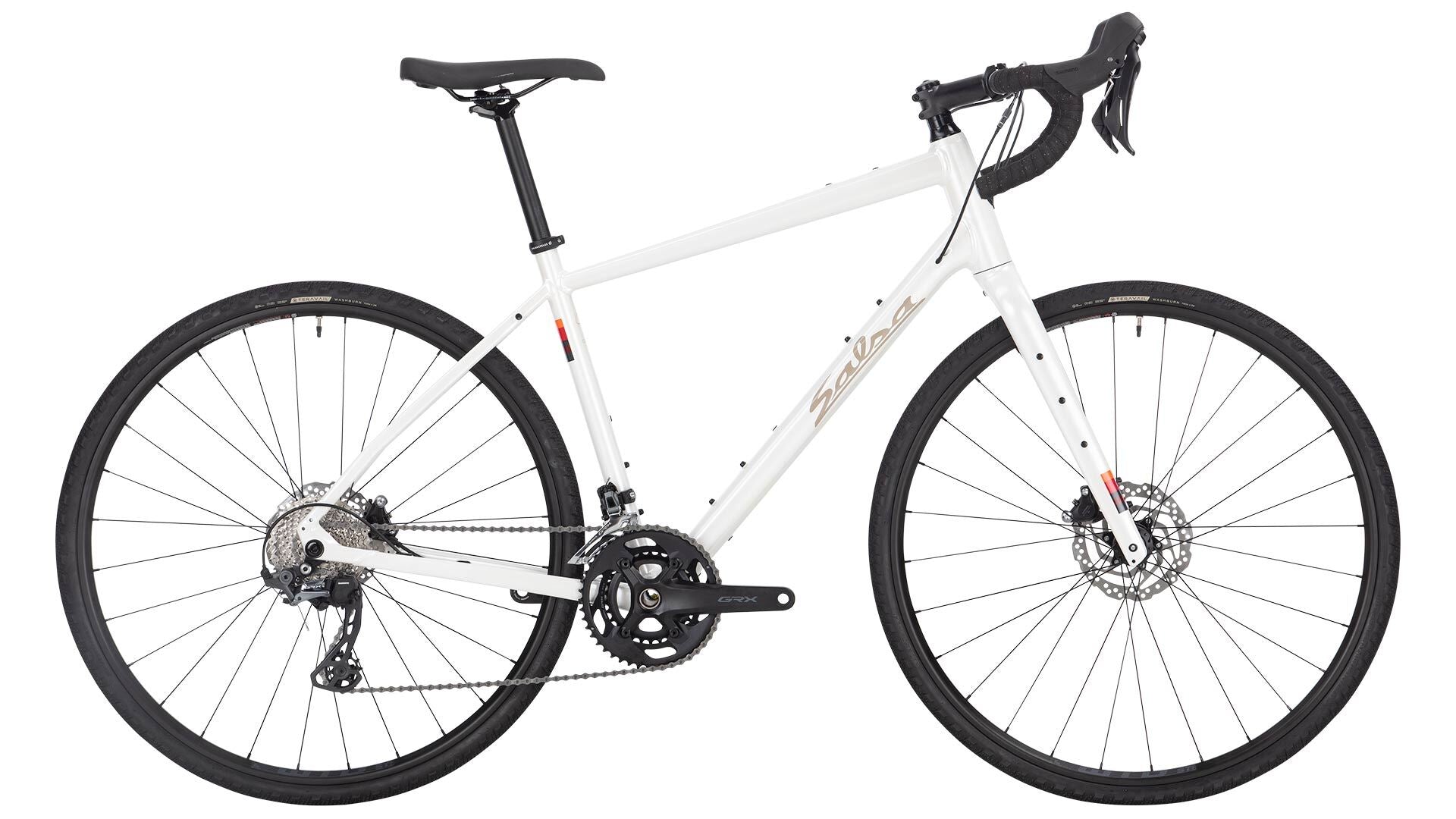 Salsa Journeyer GRX 600 700 Bike - 700c, Aluminum, White, 53cm