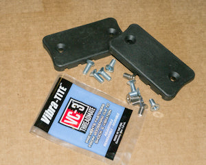 Altai Heel pieces & M6 screws kit for mounting 3-pin inserts